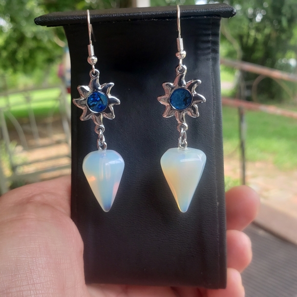 Opalite Earrings - Picture 3 of 4